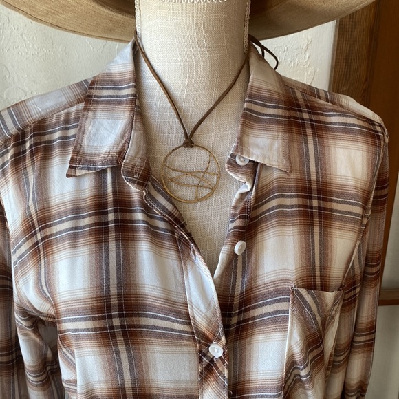 🌵 SONORAN DESERT PLAID SHIRT 🌵 - Picture 3 of 11